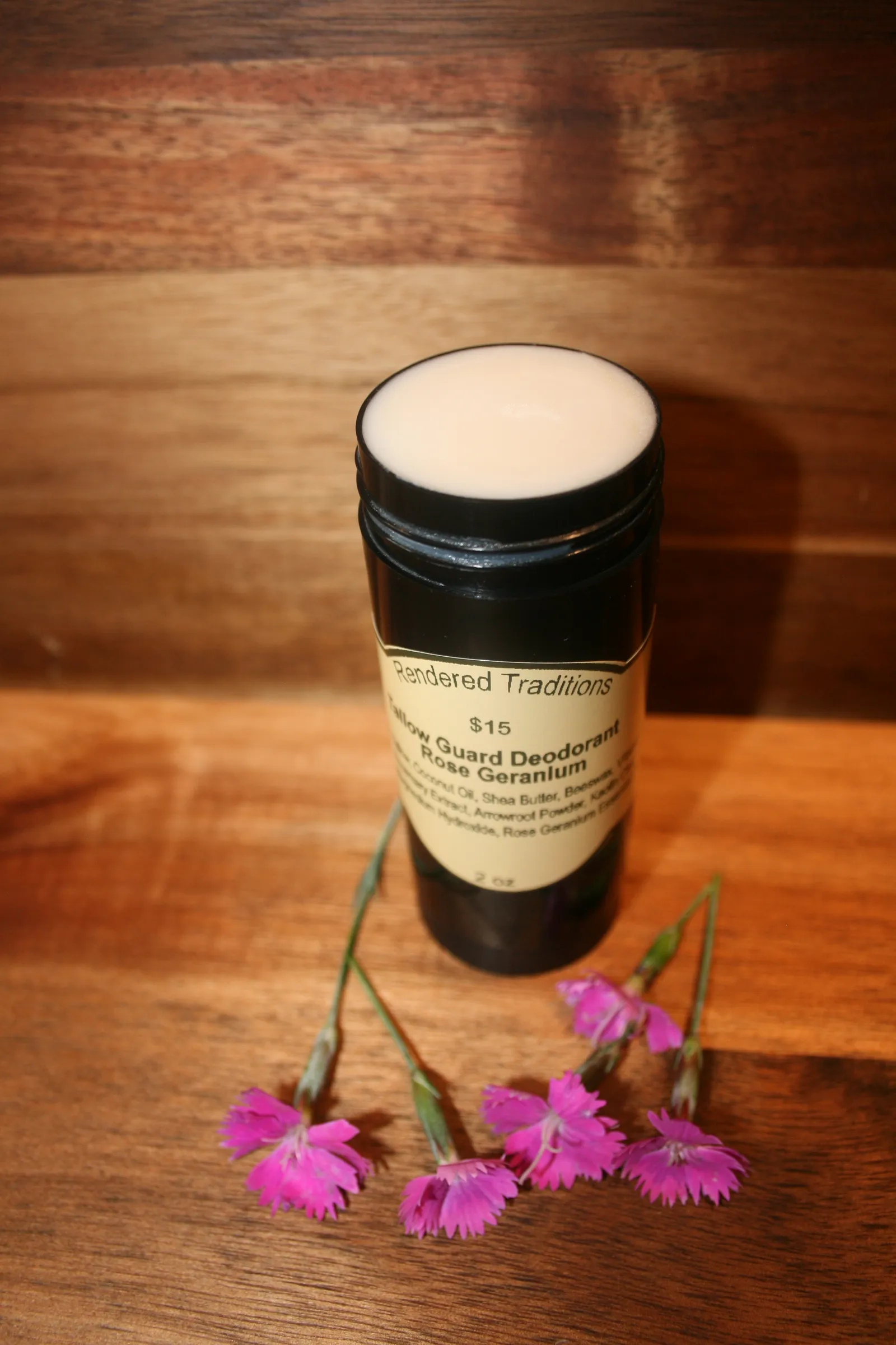 Tallow Guard Deodorant - Rose Geranium